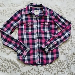 Hollister flannel shirt